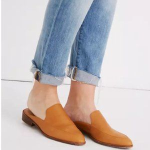 Madewell Frances Loafer Mule in Leather